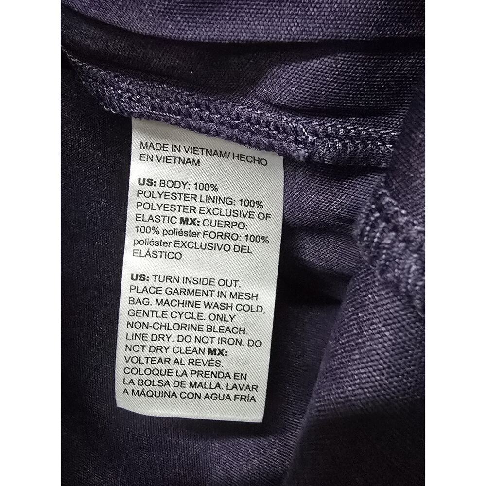 Chico’s Floral Mock Crinkle Top Size 0/ Small (color: DEWBERRY) EUC Chic Light - Picture 6 of 6